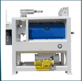The rice polishing machine completely removes small particles of flour that remain attached to the grain of rice, barley, corn. A rice polisher is a machine for buffing (or "polishing") kernels of rice to change their appearance, taste, and texture or for transforming brown rice into white. grader, sprter, whitener, rice milling machine